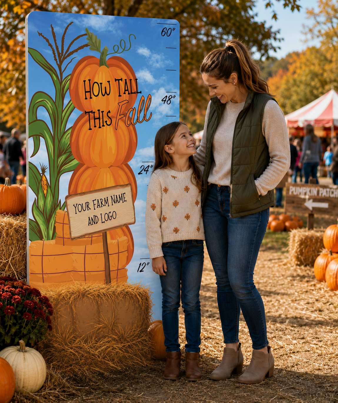 Pumpkin Patch Photo Opportunity Displays