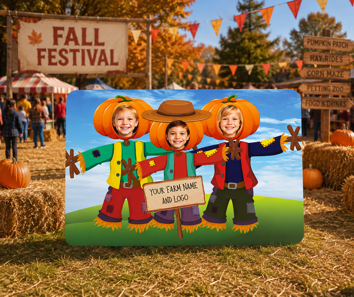 Pumpkin Patch Photo Opportunity Displays