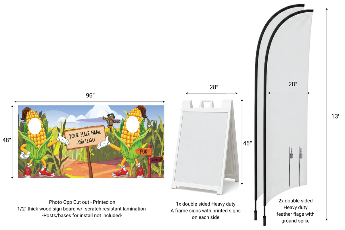 Corn Maze Attraction Packages