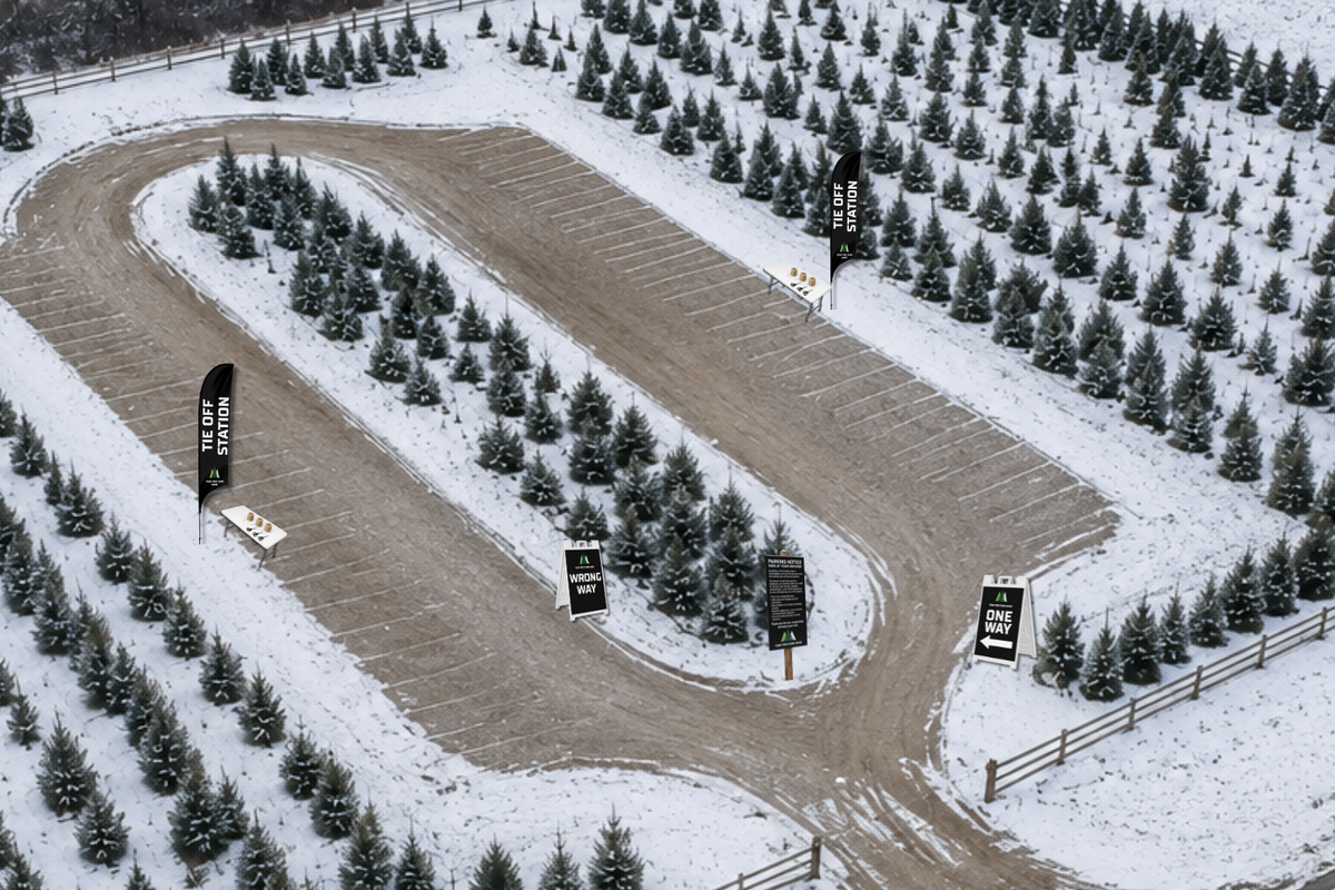 Parking Lot Signage & Traffic Management Package